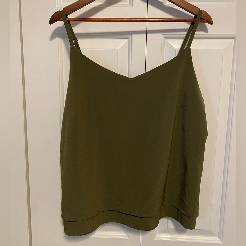 Eddie Bauer Olive Green Women's Camisole Top